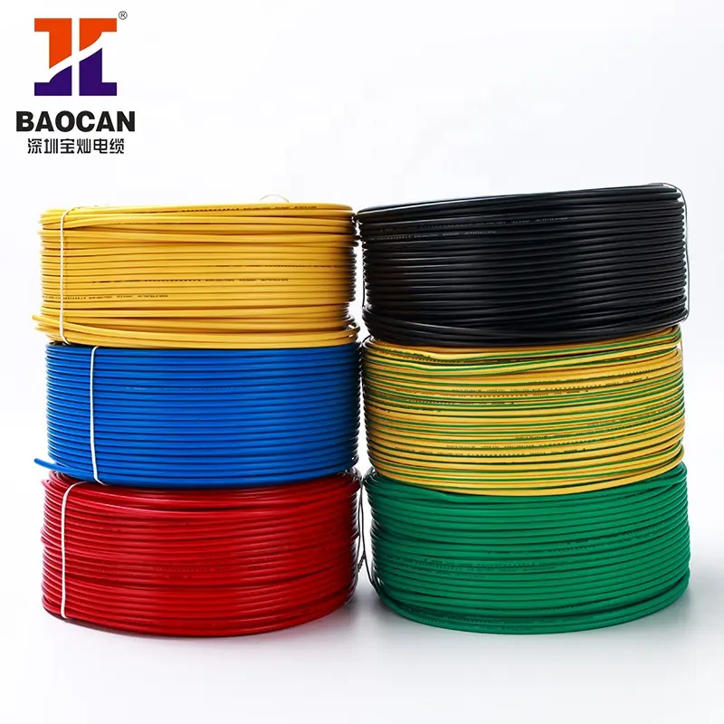 <strong>1mm</strong> 1.5mm 2.5mm 4mm 6mm 10mm 300/500V Multi <strong>Core</strong> Copper Electric <strong>Wires</strong> <strong>Cables</strong> Electrical <strong>Cable</strong> <strong>Wire</strong>