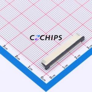 FPC-1.0AX-24PWCR-H25 FFC/FPC Connector SMD,P=1mm,Horizontal Mount Connector Drawer Type Bottom Contact 24P 1mm - Product Image 1