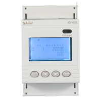 Acrel ADF400L Medidor de energía trifásico de bucle múltiple Montado en riel DIN Entrada directa/CT RS485 Monitoreo de circuitos múltiples Tarifa múltiple