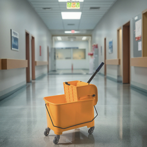 Nhà máy trực tiếp lau xô Làm Sạch Sàn xô thiết lập hiệu quả cao vắt liền mạch lau xô - Product Image 2