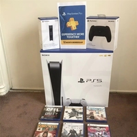 Console de jeu Sony PS5 PlayStation 5 Pro 1 To super performante, 15 jeux, achetez-en 2, obtenez-en 1 gratuit