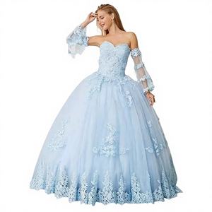 Nouvelle Robe de Soirée Vintage Rétro Longue à Épaules Dénudées avec <span class=keywords><strong>Voile</strong></span> Léger <span class=keywords><strong>pour</strong></span> Fête, Mariage, Voyage - Product Image 1