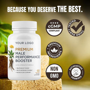 Premium Mannelijke Prestatieboostersupplement Met 9 Krachtige Ingrediënten Non-Gmo 60 Capsules Voor Mannen Ondersteunen Capsules - Product Image 2