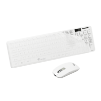 Tam Boyut 101 Tuşlu 2.4G Ofis Sessiz Bilgisayar Klavyesi Multimedya Kablosuz Klavye ve Mouse Seti PC Tablet Laptop için