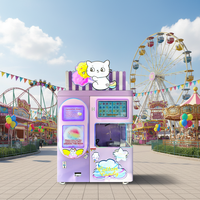 Distributeur automatique de barbe à papa Naughty Dog pour usage commercial 220V Origine Guangdong