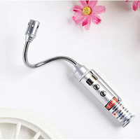 Mini Laser Point Leurre Lumières Conception Magnétique Leurre Poisson Lampe 16cm Fixation Facile Fish Finder Lampe Suspendu Pliable Pêche