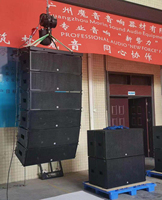 Altavoz de Audio de Voz Clara Dual de 12 Pulgadas, Conjunto de Línea de Arreglo SHOW para Exteriores, Morin LA-212