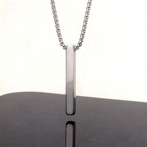 Collar de Barra Vertical de Acero Inoxidable Chapado en Oro PVD, Sin Deslustre, Moda 2024, Venta al Por Mayor - Product Image 6