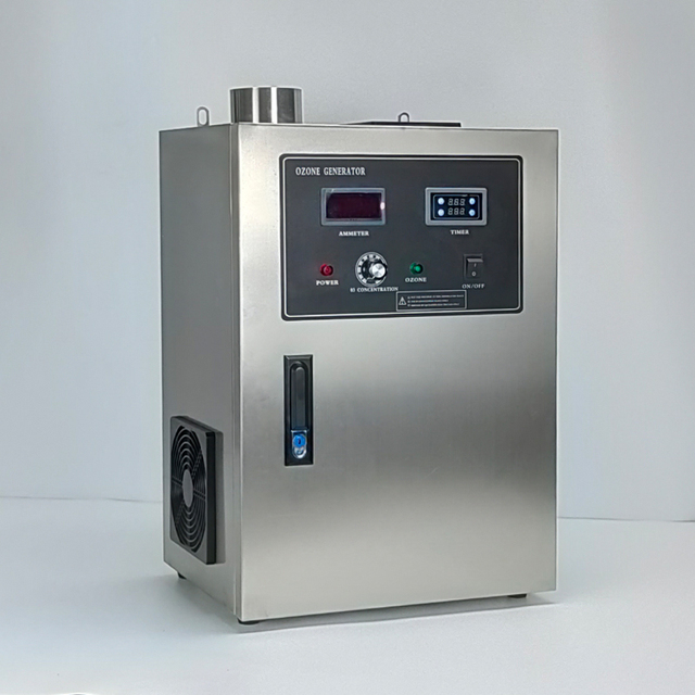 Big Ozone Outlet Exhaust 60g Ozone Generator Air Purifier Pipeline Ozone Generator for Kitchen Duct Cleaning