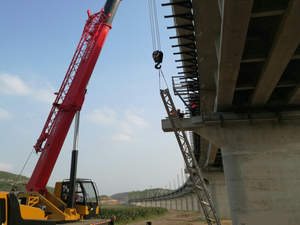 Grue de <span class=keywords><strong>camion</strong></span> polyvalente de 16 tonnes STC160 avec une hauteur de levage de 40,5 m, pour les entreprises de <span class=keywords><strong>location</strong></span>, les travaux de pont et l'entretien des installations - Product Image 2