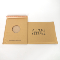Sobre Acolchado de Papel Kraft Resistente con Burbujas de Aire, Bolsa de Envío con Logotipo Personalizado para Prendas y Artículos Pequeños