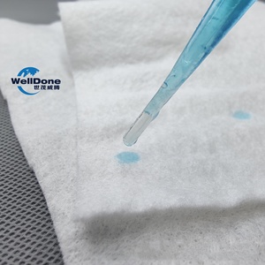 WELLDONE Tissu non tissé biodégradable en fibre <span class=keywords><strong>de</strong></span> bambou à absorption rapide pour couches bébé et serviettes hygiéniques - Product Image 5