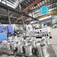 Pièces de roue de forgeage en acier personnalisées Services d'usinage de tournage CNC Machines Fujian Sanhui