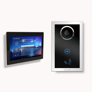 10 inch Video Door Phone Smart Intercom System Android OS TUYA Smart Tablet remote control for Apartment Villa