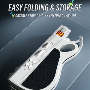 <span class=keywords><strong>Guitarra</strong></span> Multifuncional Personalizada OEM para Niños, sin Cuerdas, de Alto Brillo, para Juego Educativo - Product Image 5