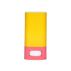 Vazio 20g cosméticos vara embalagem para o rosto vara protetor solar peso PP plástico skincare stick impressão do logotipo personalizado