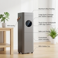 Diffuseur d'arômes automatique commercial le plus récent, diffuseur d'huiles essentielles intelligent électrique portable sans eau pour hôtel, États-Unis
