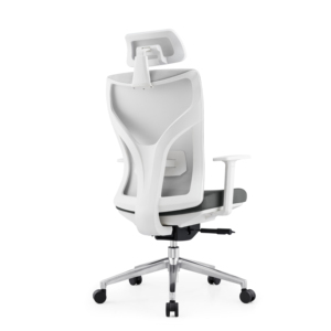 Silla de Oficina Ergonómica de Malla con Respaldo Alto y Soporte Lumbar Ajustable, Silla Giratoria para Computadora - Product Image 4