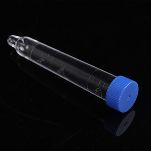 Tube à essai Feiyue pour sédiments urinaires, en plastique, à bouchon à vis, gradué, à fond conique, consommables de laboratoire - Product Image 3
