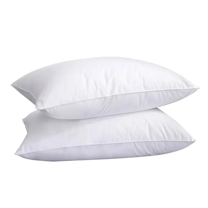 Wholesale Hilton Hotel Queen king size bed sleeping feathers pillowcases cotton microfiber pillow insert cases