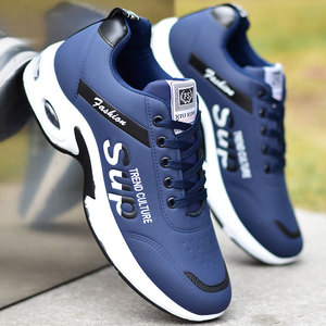 Zapatos para <span class=keywords><strong>hombre</strong></span> XY, nueva moda transfronteriza, cuero acolchado, deportes, ligero, fondo suave, malla informal, zapatos deportivos para correr - Product Image 3