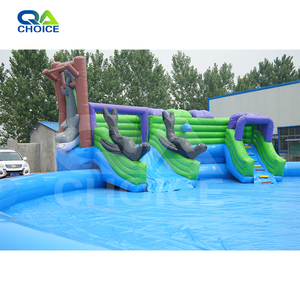 Công Viên Nước Khổng Lồ Cho Trẻ Em Và Người Lớn <span class=keywords><strong>Inflatable</strong></span> Splash <span class=keywords><strong>Pool</strong></span> <span class=keywords><strong>Inflatable</strong></span> Ngoài Trời Nhảy Nước Hồ Bơi Trượt - Product Image 4