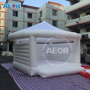 Gran boda Fiesta blanco barato saltando rebote blanco <span class=keywords><strong>castillo</strong></span> inflable para la boda - Product Image 5