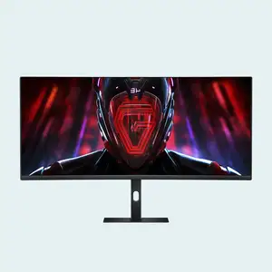 Redmi Monitor G34WQ 34 pulgadas 1500R Gran HD Cepillo alto Cinta curva Pantalla de pez 180HZ Cómodo Bajo Blu-ray