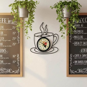 De taza de <span class=keywords><strong>café</strong></span> en forma de reloj de pared - Product Image 1