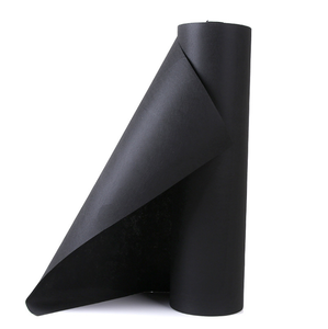 Nhà sản xuất vải không dệt màu đen cảm thấy 100% polyester kim đen đấm cảm thấy cho ô tô - Product Image 2