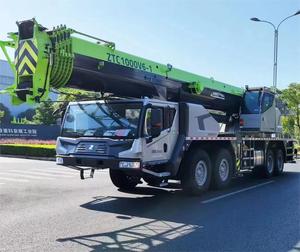 Grue mobile d'occasion bon marché 100 tonnes Zoomlion ZTC1000V Camion grue avec prix compétitif à <span class=keywords><strong>vendre</strong></span> - Product Image 4