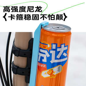 Antuke Bicycle Beverage Can Holder <b>Plastic</b> <b>Bracket</b> For Mountain Bikes Universal Cycling Accessory Durable Design - Product Image 4