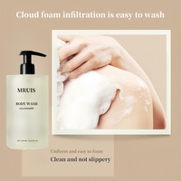 Gentle Original Scent Body Wash Deep Moisture Skin Cleanser for Dry Skin 450ml Volume Moisturizing Lotion Formula