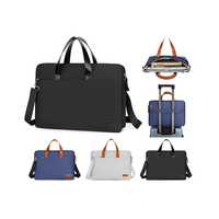 Nouveautés Sac d'ordinateur portable en polyester imperméable durable, portable, moderne, simple, multifonction, grande taille