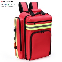 Meilleure vente de sac à dos de premiers soins d'urgence SOS en plein air de haute qualité Kit de traumatologie pour camping randonnée voyage