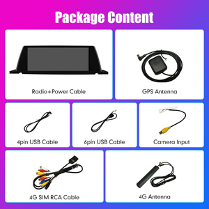 10.25 inch đài phát thanh xe cho BMW F07 2013 2017 Android Car Stereo GPS navigation đa phương tiện DVD Player IPS Carplay Android tự động wifi - Product Image 2