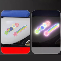 Autocollants réfléchissants pour voiture Autocollants personnalisés pour voiture Publicité Texte créatif Logo imprimé Autocollant personnalisé Décalcomanie pour voiture