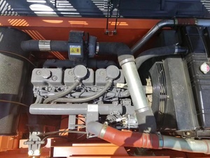 Excavatrice sur chenilles Doosan DH225LC-9 dh225-7, 25 tonnes, machine de terrassement hydraulique, couleur orange, équipement de construction lourd - Product Image 6