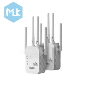 Répéteur de réseau MLK 300 Mbps à quatre antennes, <span class=keywords><strong>amplificateur</strong></span> de signal, extension de routeur 300M, répéteur Wi-Fi, <span class=keywords><strong>amplificateur</strong></span> Wi-Fi - Product Image 1