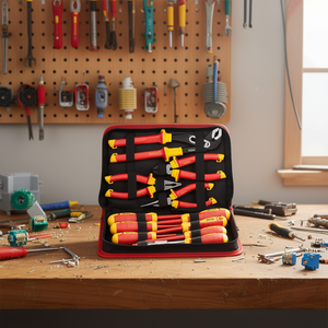 Ensemble d'outils isolés Vevor 12 pièces, kit de tournevis 1000V pour électriciens, étui de rangement souple - Product Image 2