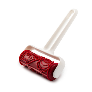 Tùy chỉnh tiện ích nhà bếp <span class=keywords><strong>PP</strong></span> cán <span class=keywords><strong>Pin</strong></span> bánh Pizza Pie bánh bao da giáng sinh dập nổi khuôn mẫu con lăn - Product Image 3