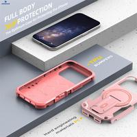 Coque UNIGRACE pour iPhone 17 Pro Max avec support, protection blindée 2-en-1 magnétique antichoc – Vente en gros de coques de téléphone personnalisées
