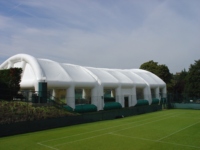 Tente de tennis gonflable hermétique/soudée la plus durable et populaire en vente avec bâche en PVC de 0,6-0,9 mm de haute qualité Plato