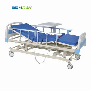 Hospital Bed Abs Materials Medical Nursing Electric Hospital 3-Functions Electric Hospital Bed
