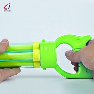 Chengji Mainan Pasir & Pantai Luar Ruangan Musim Panas Mainan Penyemprot Pistol Air Nosel Empat untuk Anak-anak dan Dewasa Senapan Air Tekanan Tinggi Musim Panas - Product Image 3