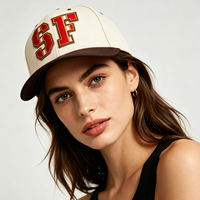 Casquette de baseball décontractée et sportive réglable, personnalisée ODM OEM, bicolore, effet délavé, avec logo brodé en lettres 3D en relief
