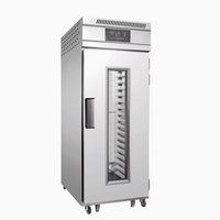 Máquina de fermentación industrial comercial, retardador de masa refrigerado, prueba de fermentación temporizada en panadería para harinas