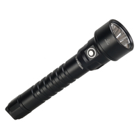 Lampe de plongée magnétique 10000 lumens, lampe torche LED rechargeable sous-marine avec batterie Li-ion 18650