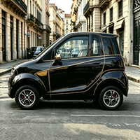 Voiture électrique mini L6e homologuée norme européenne, deux places, vitesse 45 km/h, moteur 3 kW entièrement personnalisable, faible coût d'exploitation