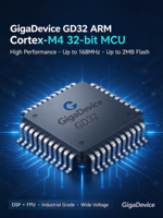 Microcontrôleur industriel IC GigaDevice GD32F305ZCT6 32 bits Cortex-M4 MCU 120 MHz DSP 256 Ko Flash 96 Ko SRAM LQFP144